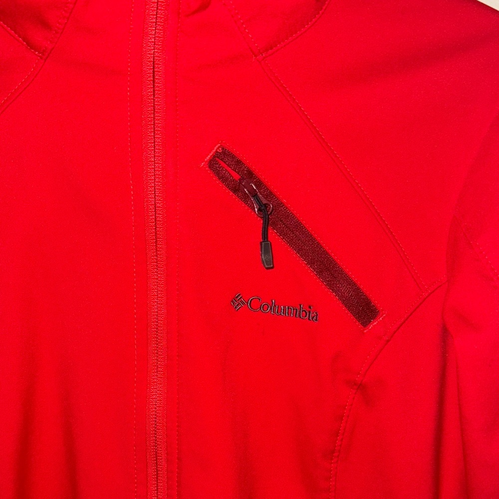 Columbia Red Softshell Jacket - image 2